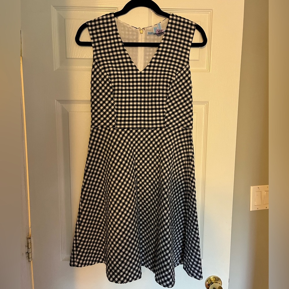 Draper James gingham dress